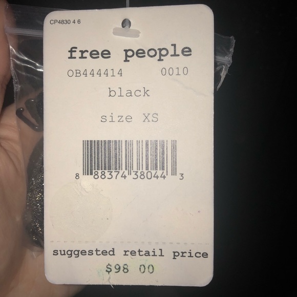 NWT Free People- Shattered Velvet Mini Dress - Picture 7 of 8